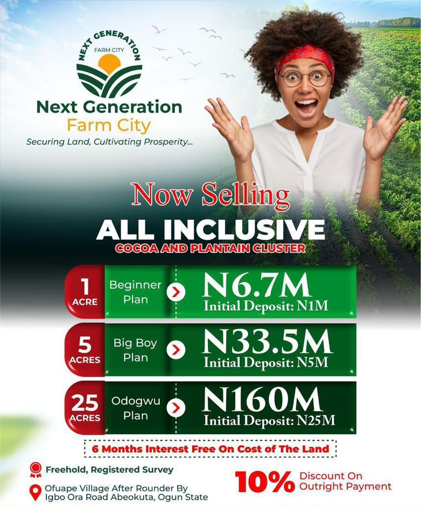 Next Generation Farm City Land and Crops